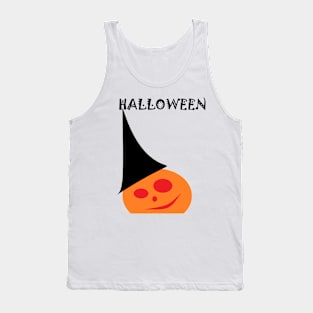 Halloween Pumpkin Tank Top